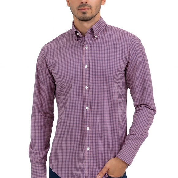 J. Crew Other - J. Crew Men's Purple Plaid Button Down Shirt